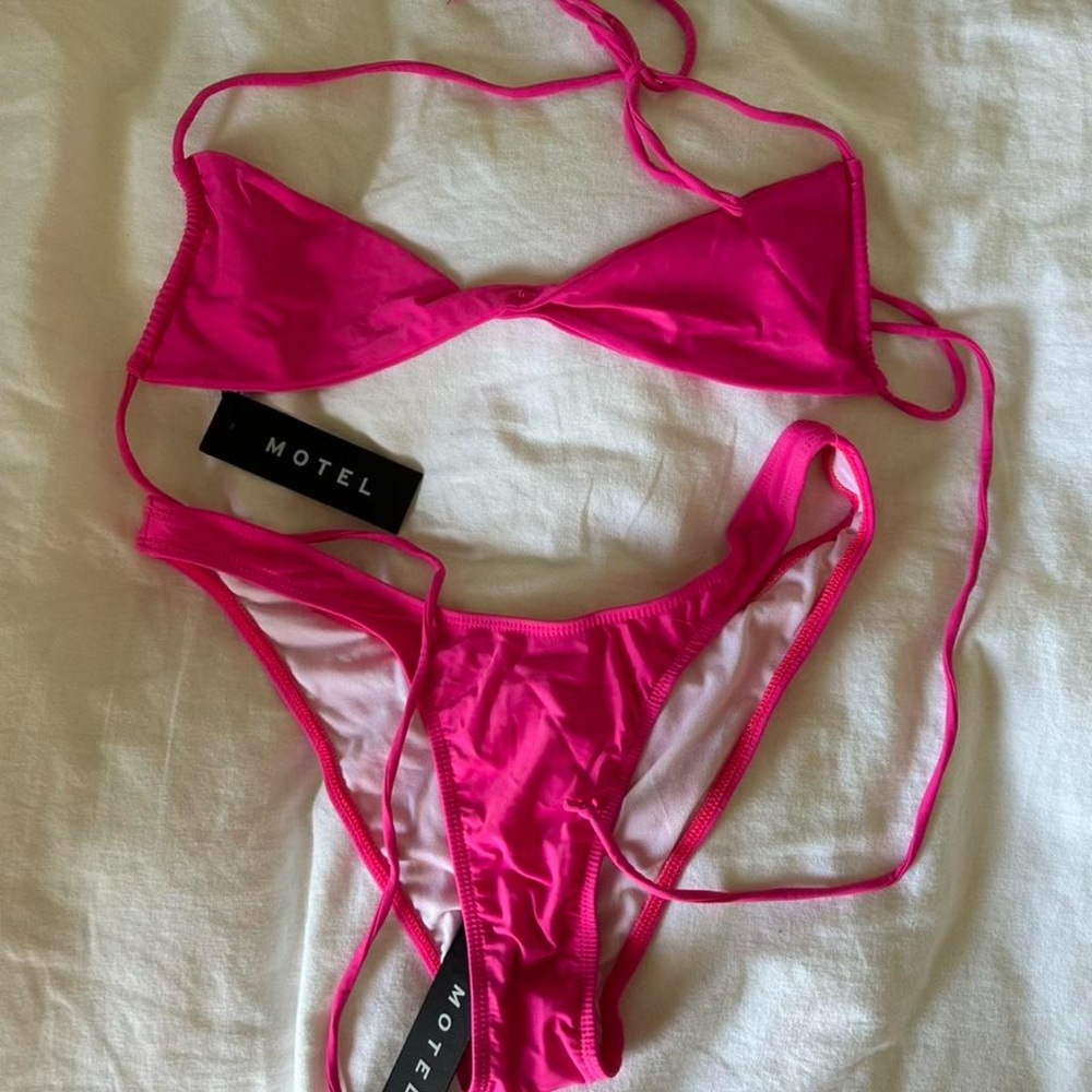 Motel Rocks Hot Pink Bikini